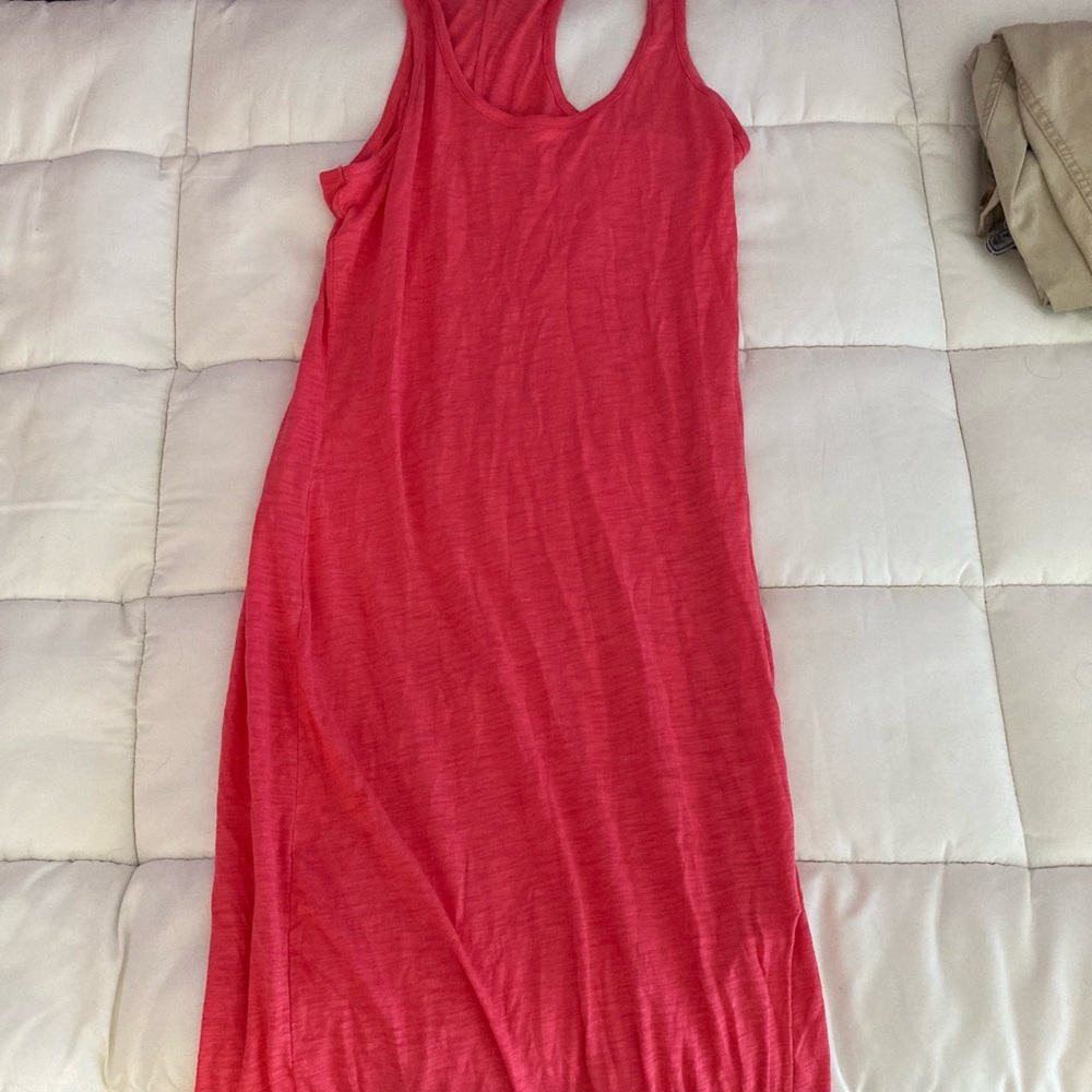 Express pink maxi dress